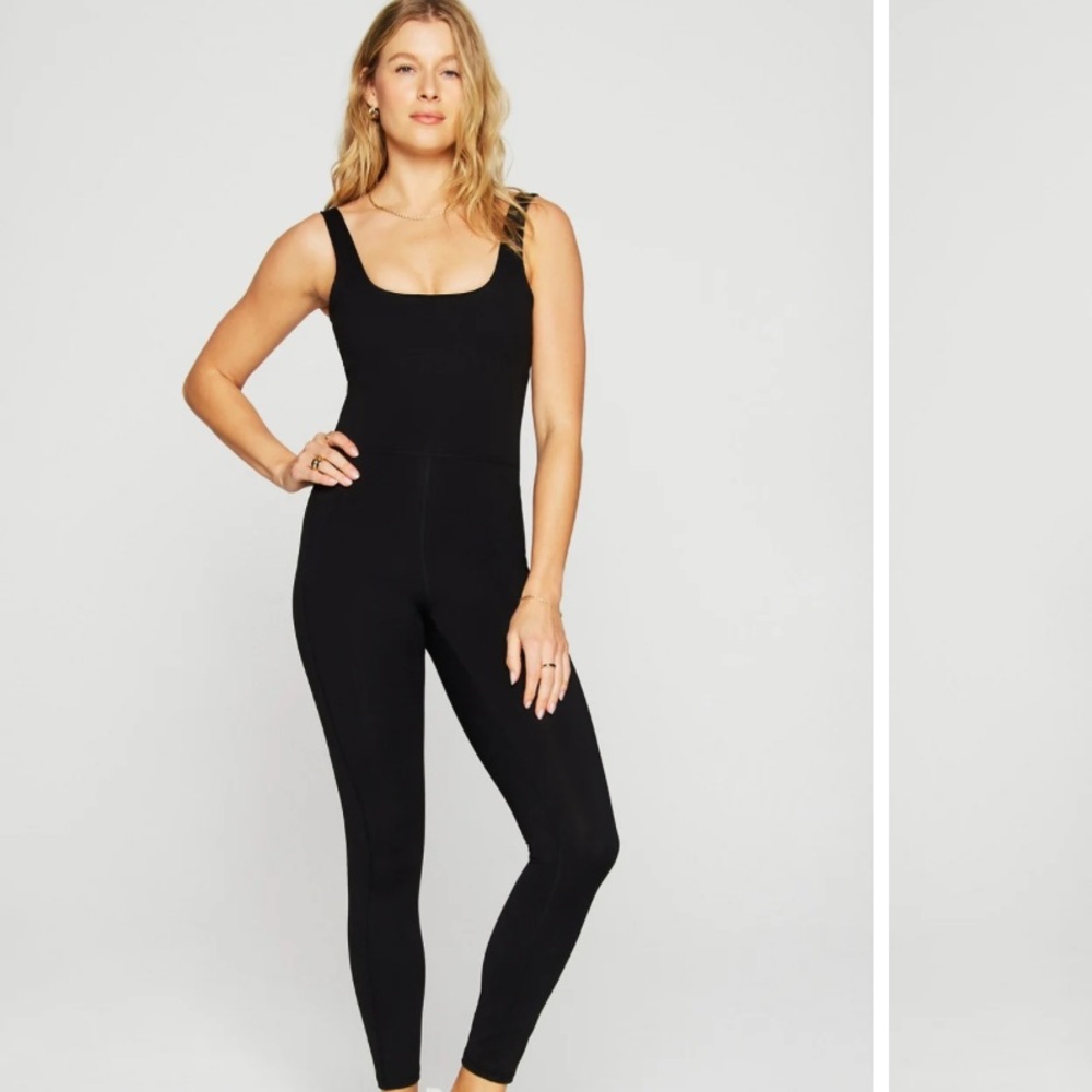 Fabletics define powerhold small Black Sleeveless scoop neck Jumpsuit